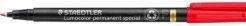 Actual product image Staedtler Lumocolor Special (Red, 1 mm, 1 x)