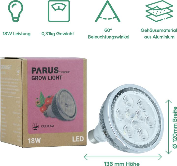 Immagine prodotto Venso crescere la luce (LED, 245 V)