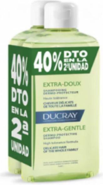Produktbild Ducray equilibrante champu 2x400ml (800 ml)