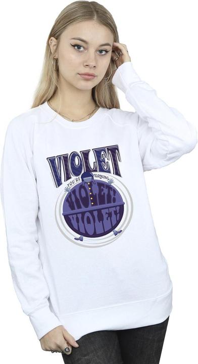 Produktbild Willy Wonka & the Chocolate Factory Violet Turning Violet Sweatshirt (M)