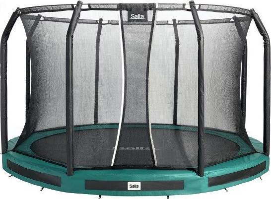 Salta Premium Ground - trampolino autoportante con rete di protezione - 305 cm - Buono (305 cm)