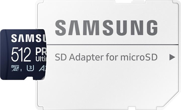 Productafbeelding Samsung PRO Ultimate (512 GB, microSDXC, U3, UHS-I)
