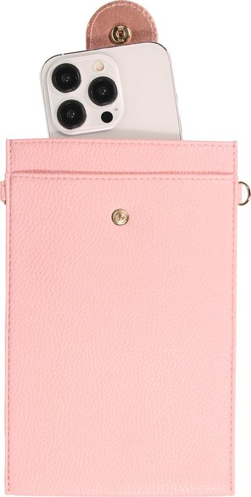 Produktbild PhoneLook Elegante universelle Smartphone Umhängetasche aus veganem Leder inkl. Umhängegurt aus Leder (vegan)