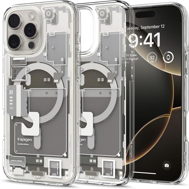 Produktbild Spigen Ultra Hybrid MAG iPhone 16 Pro MagSafe zero one natural titanium ACS08137 (Apple iPhone 16 Pro)