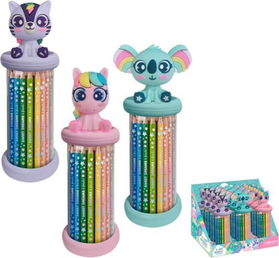 Produktbild Kids Licensing Einhorn Farbstifte Set ass (3 x)