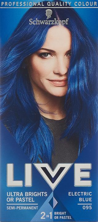 Produktbild Schwarzkopf Live Ultra Brights (95 Electric Blue)