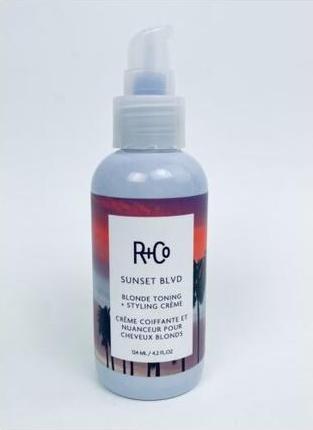 Immagine prodotto R+Co Sunset Blvd Blonde Toning Styling Cream 4.2oz 124ml (Crema per capelli, 124 ml)