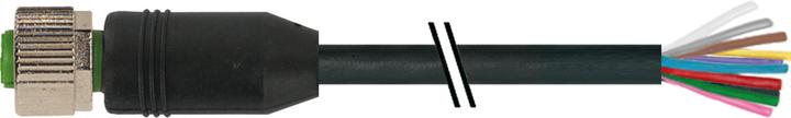 Image du produit Murr Elektronik Murrelektronik Connecteur femelle M12 droit 7000-19041-7050300