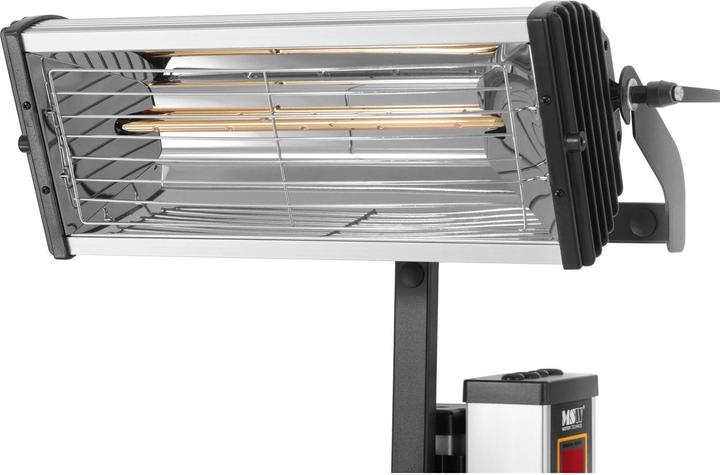 Produktbild MSW IR-Lacktrockner Infrarot-Lacktrockner Profi Infrarot-Strahler 2,000 W 2 Strahler