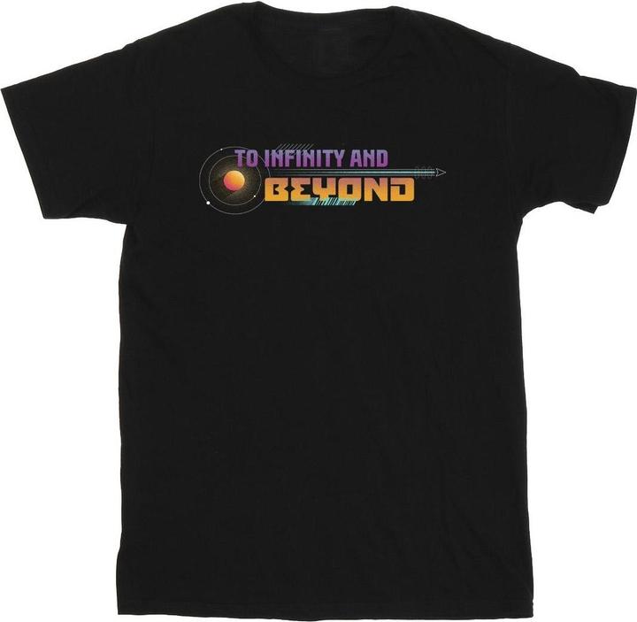 Disney Lightyear Infinity And Beyond Text TShirt