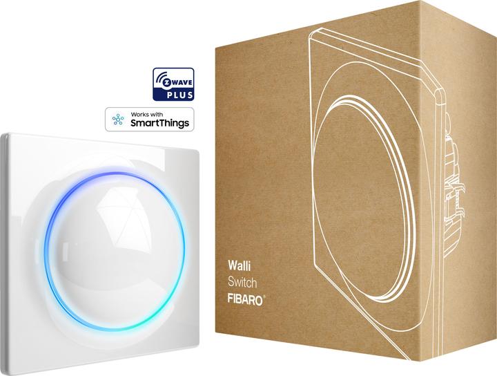 Actual product image Fibaro Radio switch actuator Walli Switch (Switch actuator)