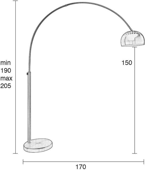 Produktbild White Label Living Bow (E27)