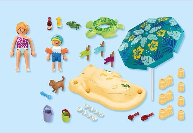 Image du produit Playmobil Les plaisirs de la plage en famille (71906, Playmobil Ma vie)