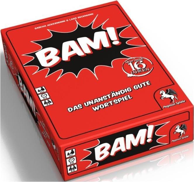Actual product image Pegasus Bam. The indecently good pun (German)