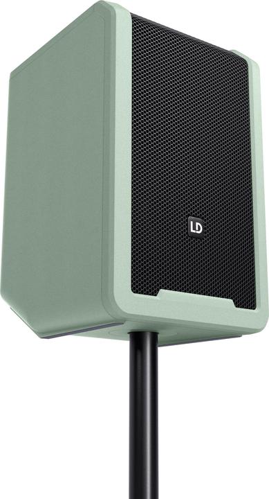 Image du produit LD Systems ANNY® 8 GN - Enceinte portable Bluetooth® PA avec batterie et mixeur, Adventure Green (Actif, 1x 80 W)
