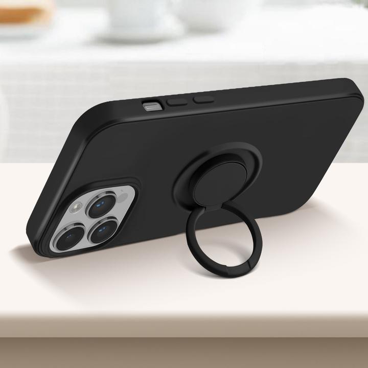Produktbild Avizar Soft Touch Handyhülle mit Ring-Halterung Series (Apple iPhone 14 Pro Max)