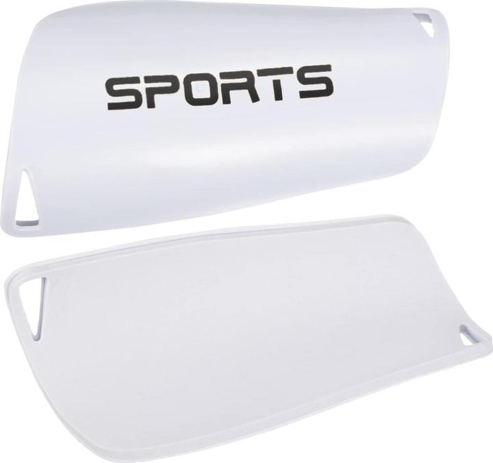 Immagine prodotto Cbx Set calcio Calzettoni e parastinchi taglia M Bianco (M)