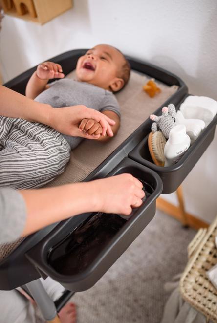 Produktbild BabyGo Wickeltisch - Change ME - schwarz