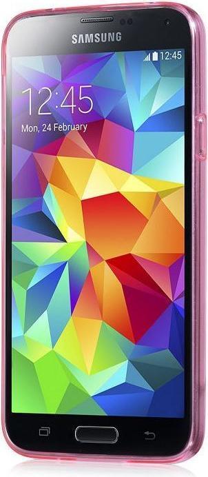 Produktbild Evelatus Samsung G900 Galaxy S5 Light series TPU HS-T003 Rose Red (Samsung Galaxy S5)