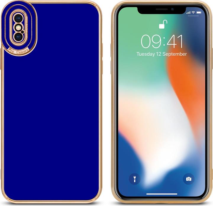 Actual product image Cadorabo TPU case with camera protection for Apple iPhone X / XS (Apple iPhone X)