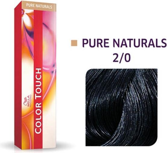 Image du produit Wella Color Touch 2/0 Noir 60ml (2/0 Noir)