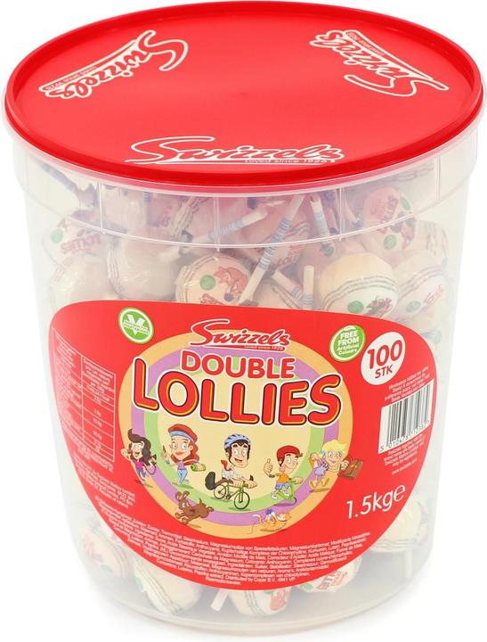 Produktbild Swizzels Double Lollies Eimer (100 Stk., 1500 g)