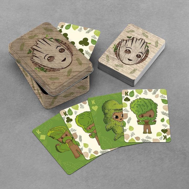 Produktbild Paladone Products LES GARDIENS DE LA GALAXIE - Groot - Cartes à jouer