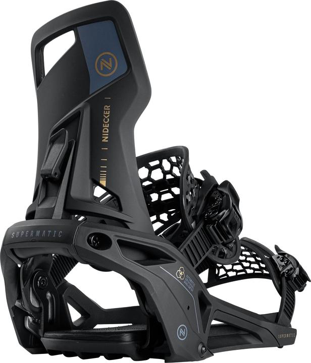 Nidecker Snowboard Bindings Supermatic 2025 (S)