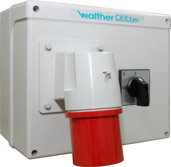 Produktbild Walther Werke WAL 68829AU Kunststoff Steckdosenkombination Farbton Ã¤hnlich RAL7035