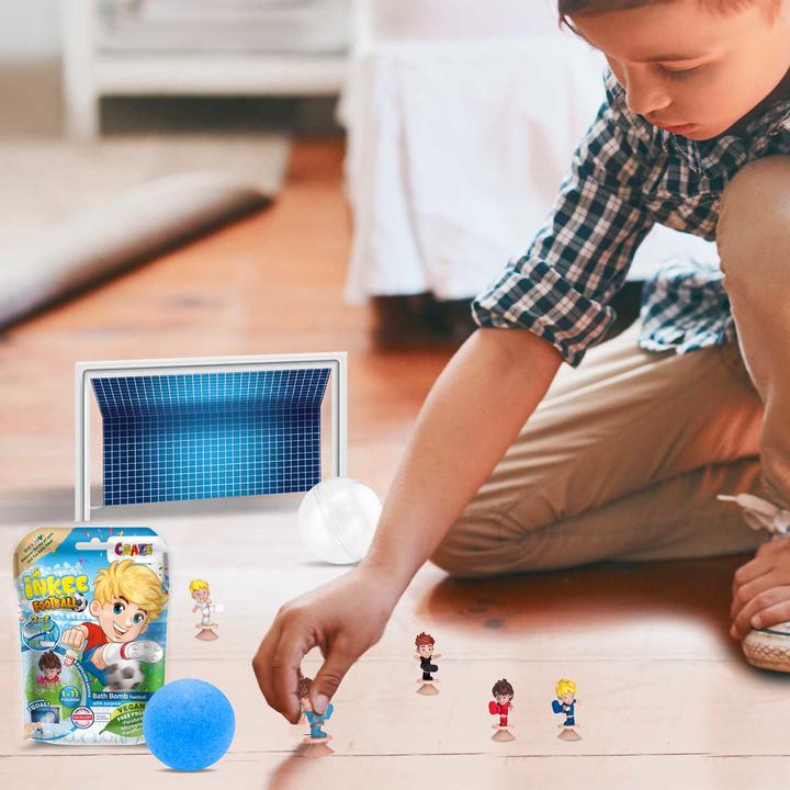 Actual product image Craze Inkee Fussall bath bomb with collectible figure (Bath bombs)
