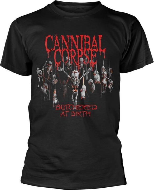 Actual product image Cannibal Corpse Butchered At Birth 2015 TS (3XL)