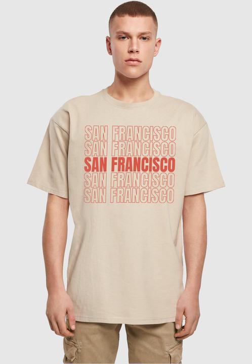 Actual product image Merchcode San Francisco Heavy Oversize Tee-BY102 - 116631 (S)