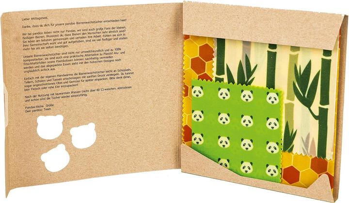 Actual product image Pandoo Beeswax cloth 3s (1 x)
