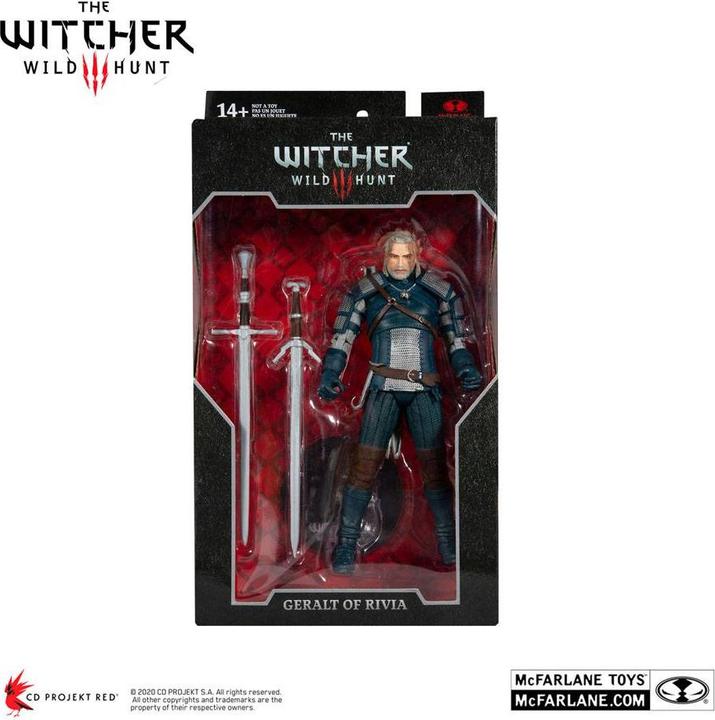 Actual product image McFarlane The Witcher AF : Gerald Of Rivia (Viper Armor Teal Dye)