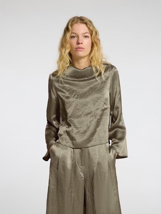 Immagine prodotto Selected Femme High Neck Oberteil mit langen Ärmeln (38)