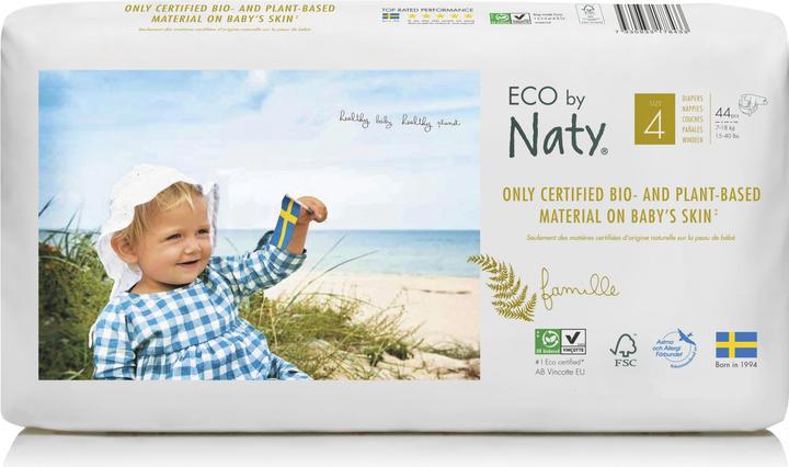 Produktbild Naty Biowindel (Gr. 4, Tragepack, 44 Stück)
