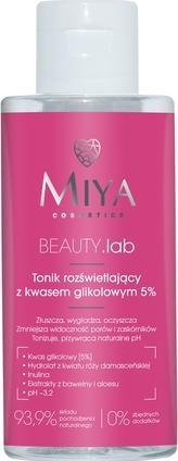 Actual product image Miya Cosmetics Miya - Beauty Lab illuminating tonic with glycolic acid 5% 150ml (Tonic water, 150 ml)