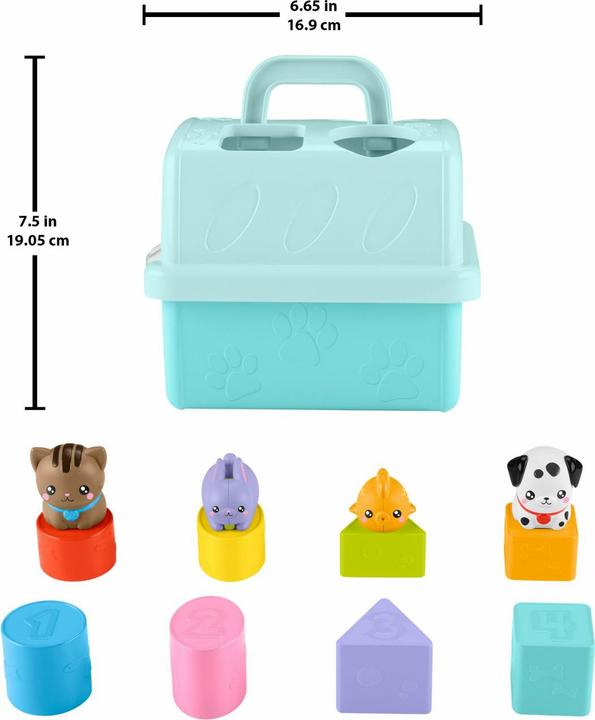 Produktbild Fisher-Price Meine Tierfreunde Bausteine