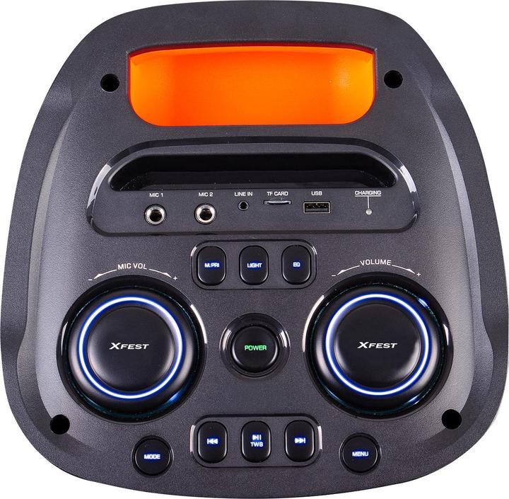 Produktbild Trevi XF 780 KB 2-Wege-Lautsprecher Schwarz Verkabelt und kabellos (Batteriebetrieb)
