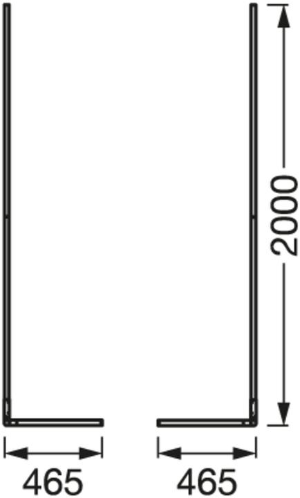 Productafbeelding Ledvance Smart Wifi Vloerhoek2000 Rgbtwbk (550 lm)