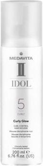 Actual product image Medavita Idol Curly Glow Mousse Hair 200ml (200 ml, Foaming agent)