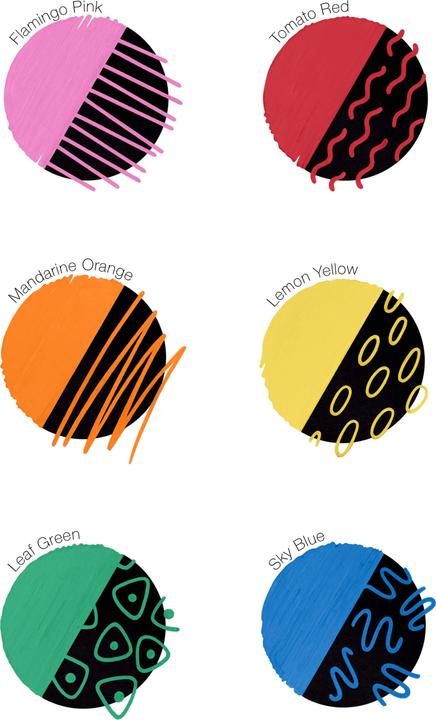 Produktbild Copic Marker acrea Set Vivid (Multicolor, 0.80 mm, 6 x)