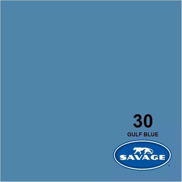 Savage Background paper 2.72 x 11m Gulf Blue (272 cm, 1100 cm)