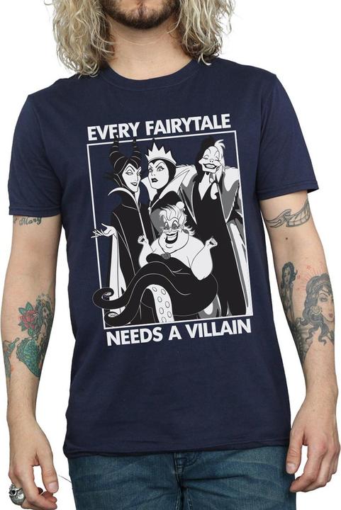 Immagine prodotto Disney Maglietta maschile in cotone Every Fairy Tale Needs A Villain (Ogni fiaba ha bisogno di un cattivo) (3XL)