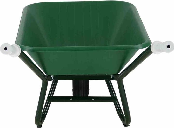 Produktbild FORT Gartenkarre 90 Liter PP-Mulde, lackierter Rahmen mit Kippbügel