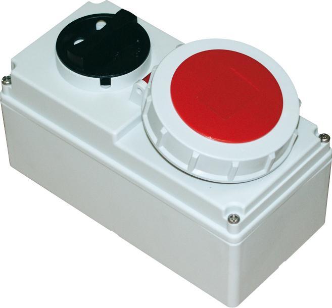 Image du produit PCE 61152-6 Prise murale interruptible 16A 5p 6h IP67
