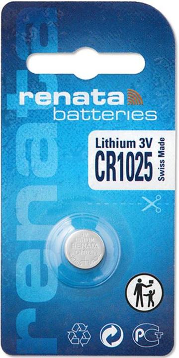 Actual product image Renata Lithium (1 pcs., CR1025, 30 mAh)