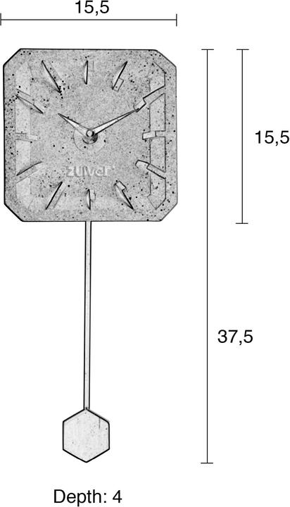 Actual product image Zuiver Tiktak