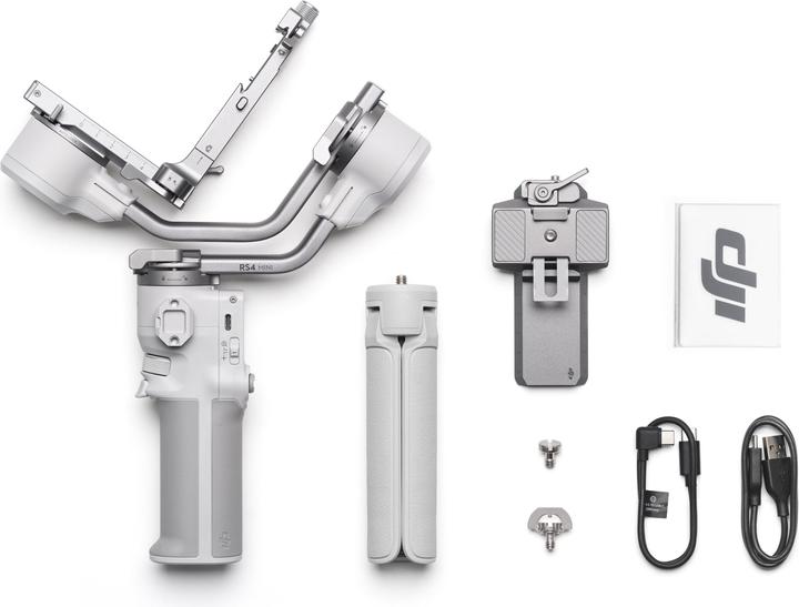 DJI RS 4 Mini (Systemkamera, Smartphone, 2 kg)