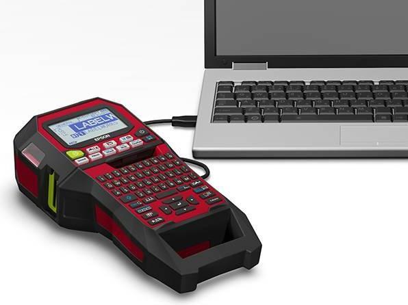 Produktbild Epson LabelWorks LW-Z900FK - Beschriftungsgerät - s/w - Thermotransfer - Rolle (3,6 cm (129600 dpi)